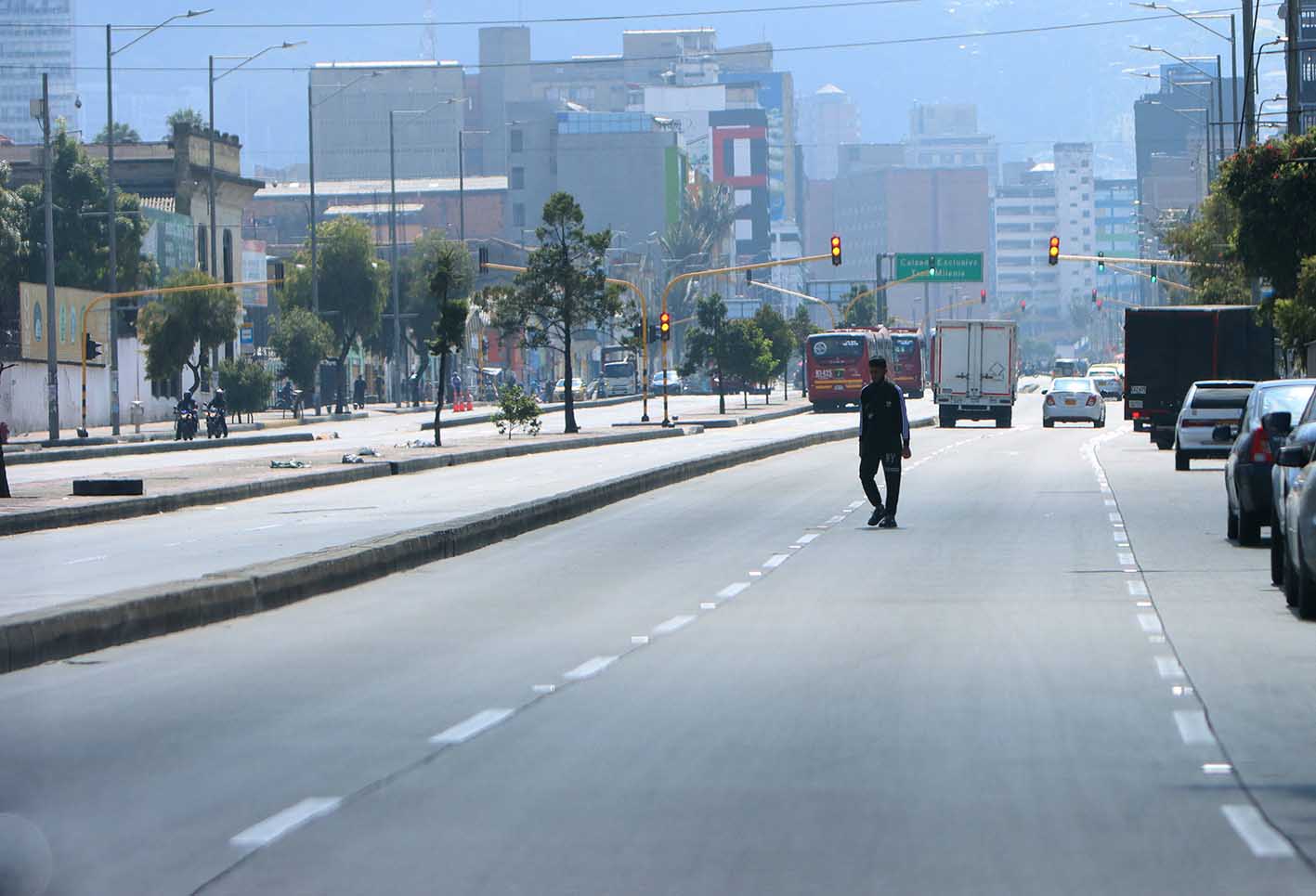 Nueva cuarentena estricta en Bogotá: así se ve la ciudad