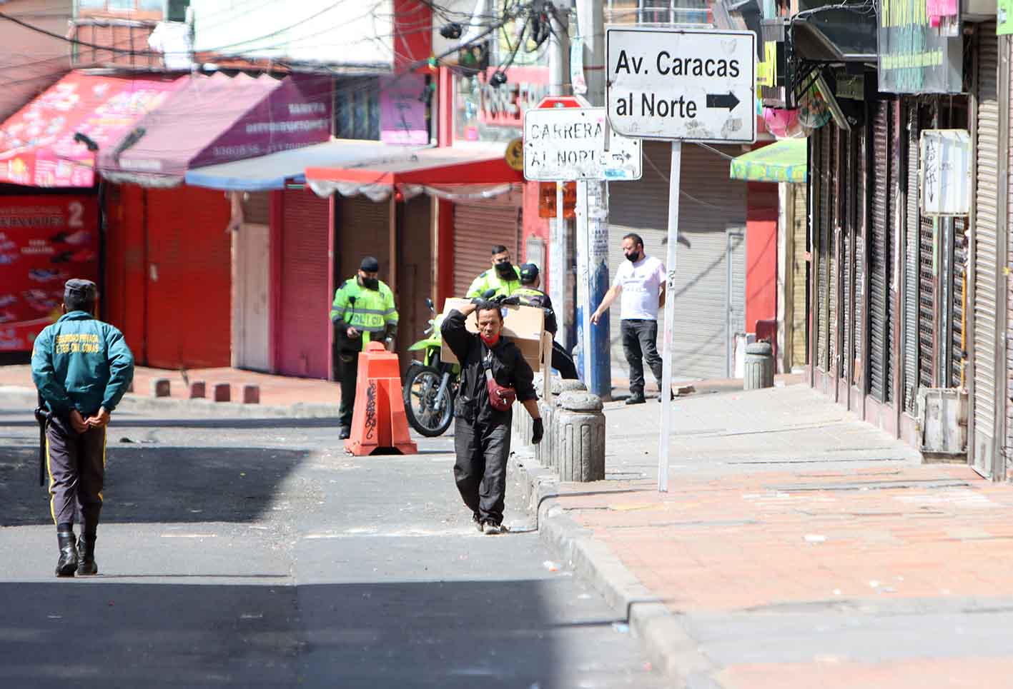 Nueva cuarentena estricta en Bogotá: así se ve la ciudad