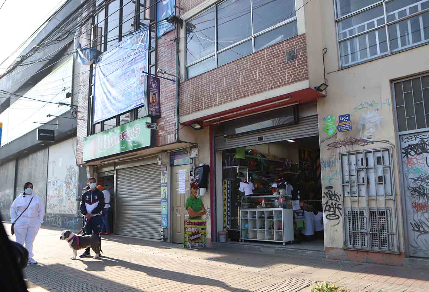 Cuarentena en Bogotá / Protesta de comerciantes por cuarentena / Cuarentena por UPZ