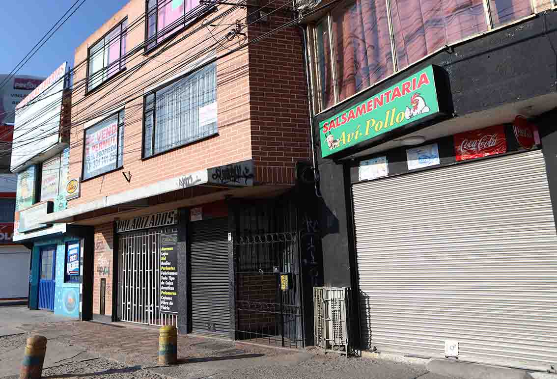 Cuarentena en Bogotá / Protesta de comerciantes por cuarentena / Cuarentena por UPZ