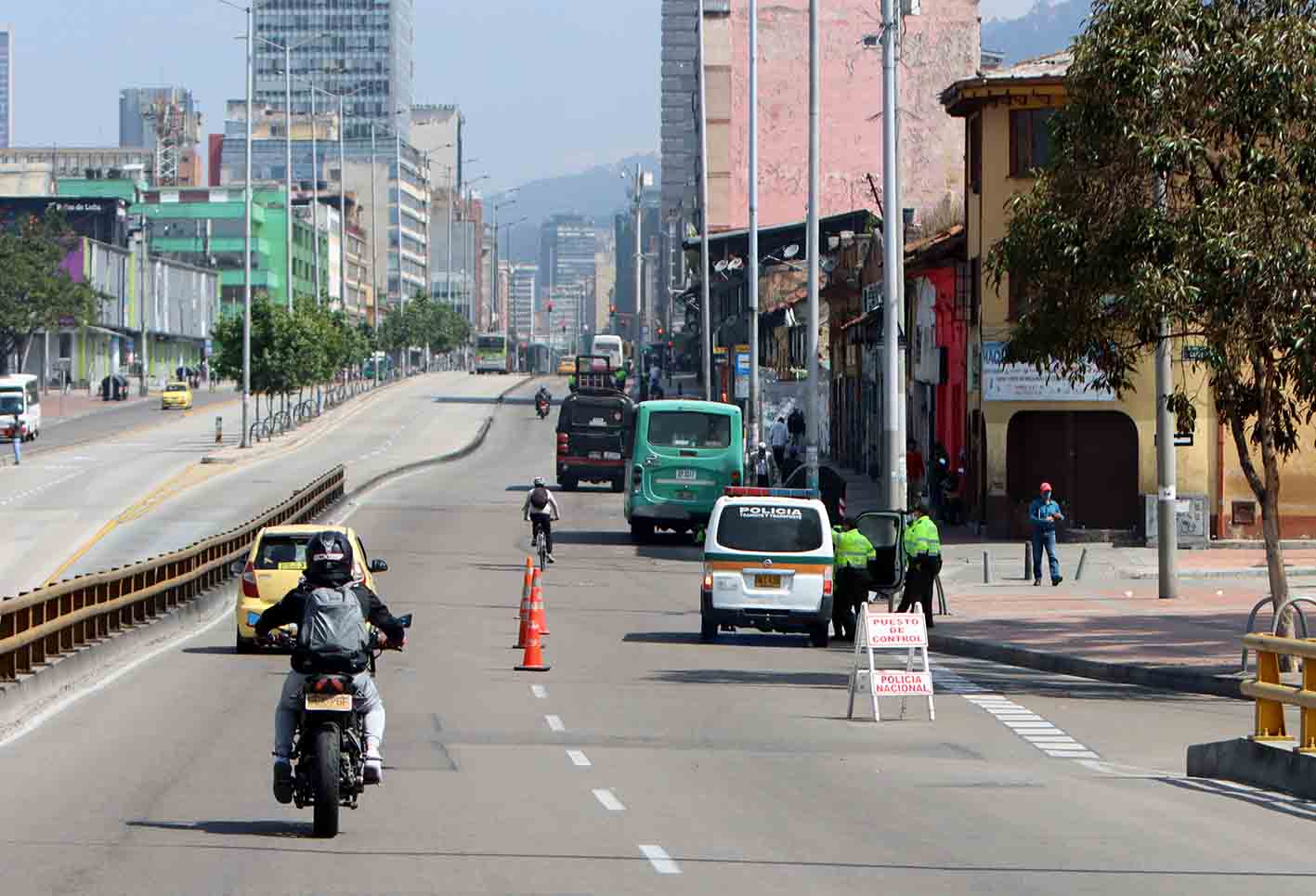 Nueva cuarentena estricta en Bogotá: así se ve la ciudad
