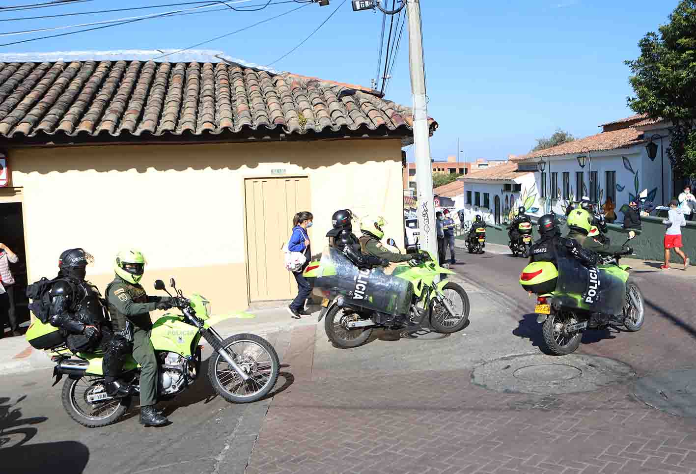 Cuarentena en Bogotá / Protestas de comerciantes en Bogotá por cuarentena
