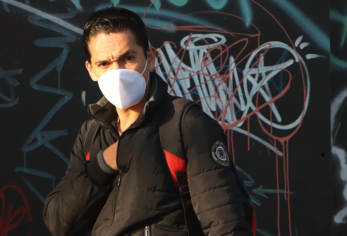 Uso de tapabocas / Coronavirus en Bogotá / Tapabocas de tela