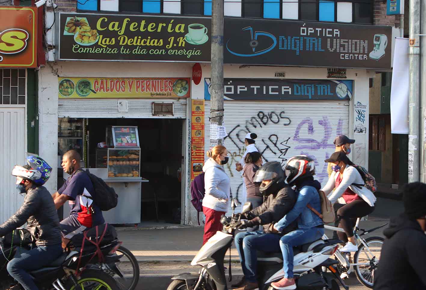 Cuarentena en Bogotá / Protesta de comerciantes por cuarentena / Cuarentena por UPZ