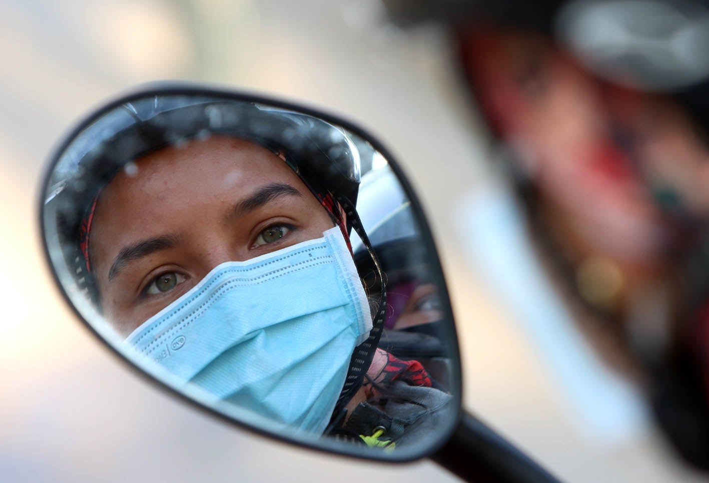 Uso de tapabocas / Coronavirus en Bogotá / Tapabocas de tela