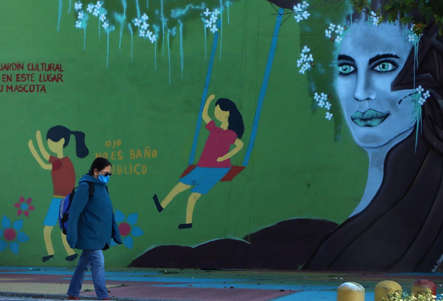 Uso de tapabocas / Coronavirus en Bogotá / Tapabocas de tela