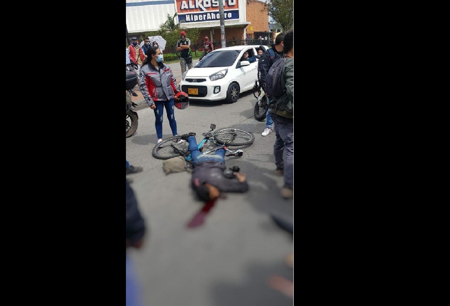 Murió ciclista atropellado en Bogotá
