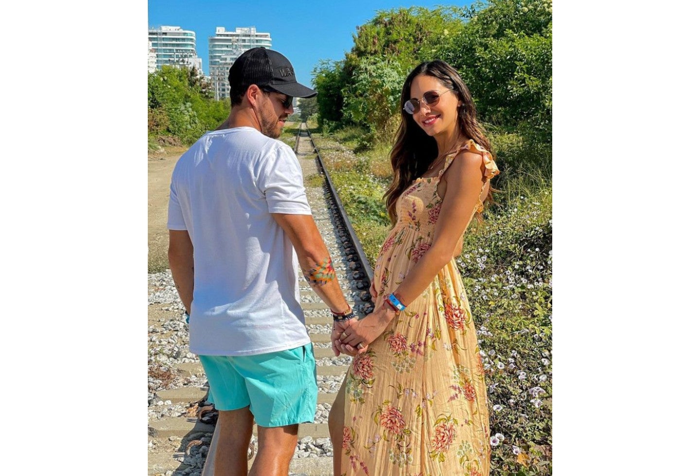 Valerie Domínguez y Juan David Echeverry serán papás