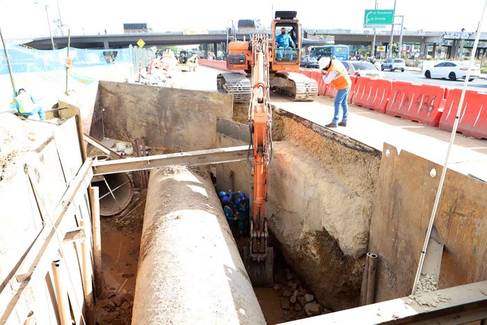 Arreglo del Acueducto por el Metro de Bogotá