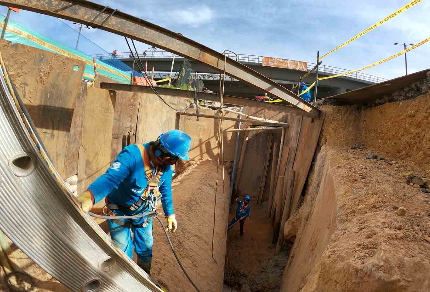 Arreglo del Acueducto por el Metro de Bogotá