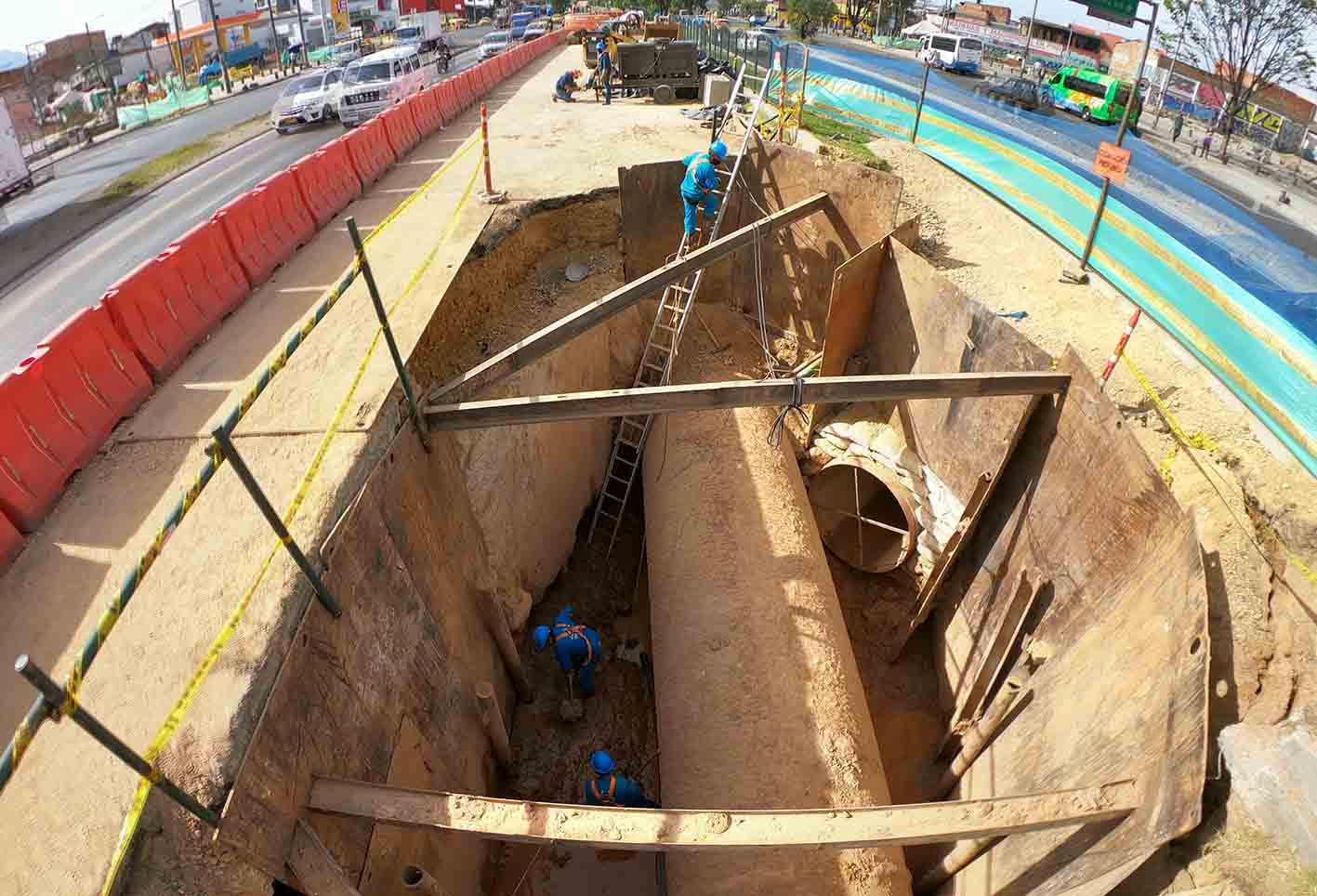 Arreglo del Acueducto por el Metro de Bogotá