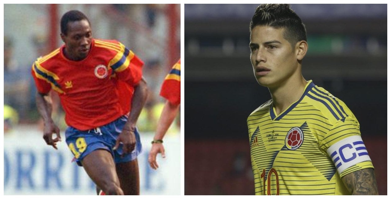Freddy Rincón - James Rodríguez