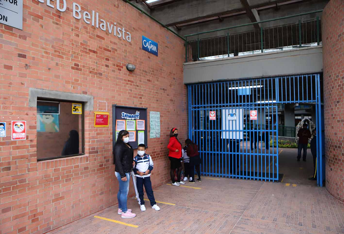 Clases presenciales - colegios de Bogotá en tiempos de covid