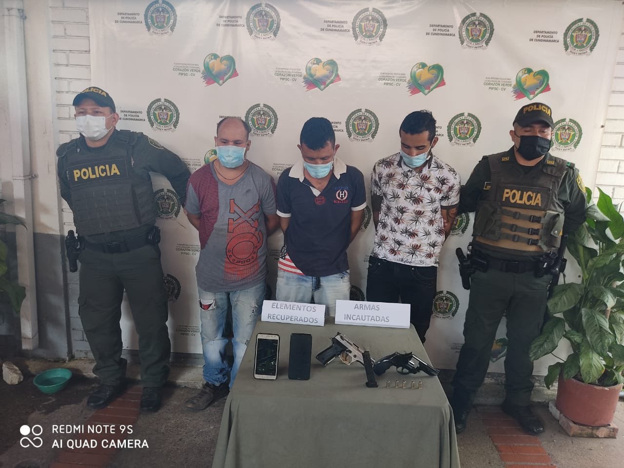 Captura de secuestradores