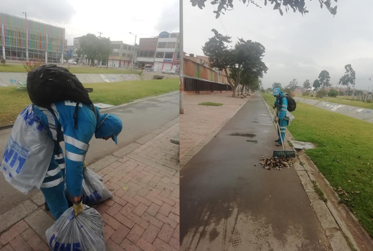 José Molina, el barrendero de Bogotá que busca ser influencer