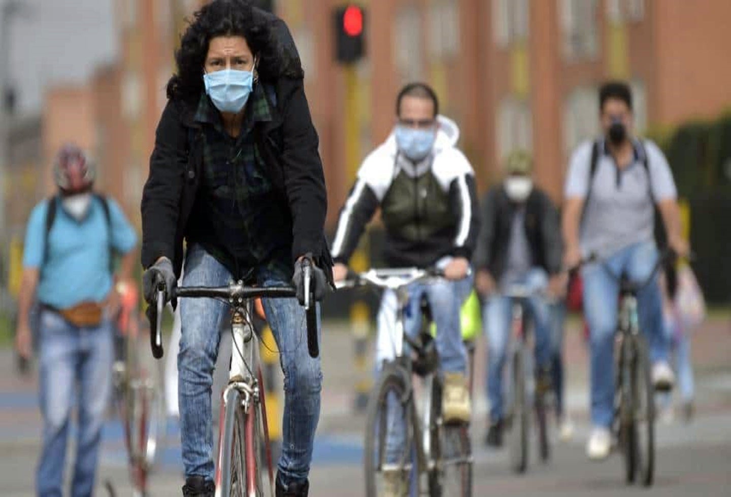 Usuarios de bicicleta