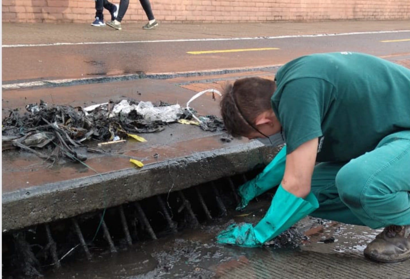 Basura en al NQS con Sexta