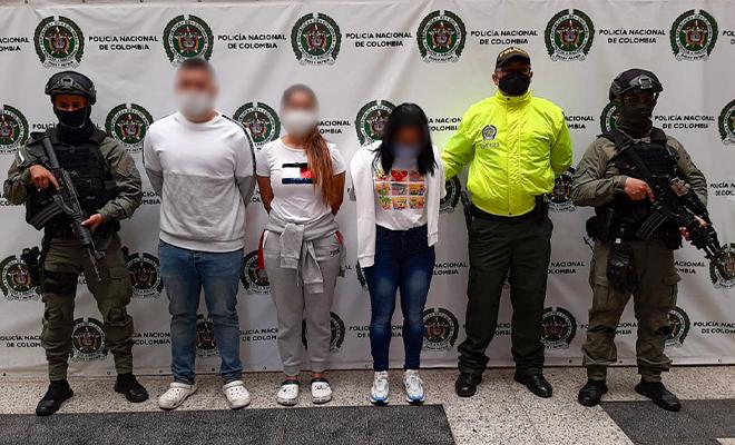Presuntos integrantes de una red de lavado de activos al servicio de 'La Oficina'