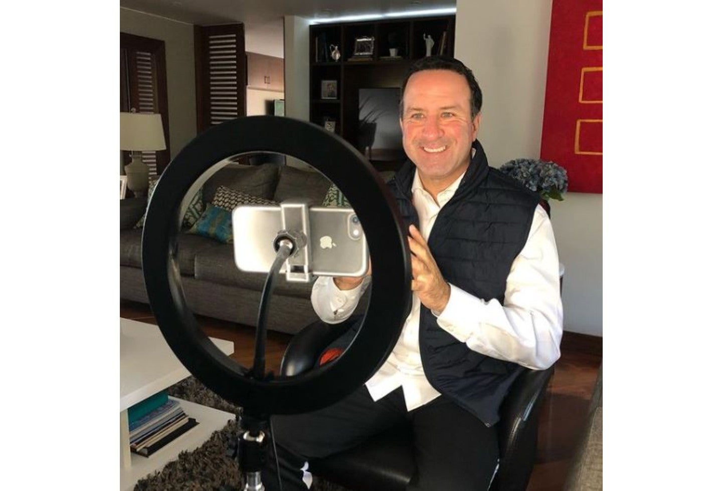 Estado de salud de Felipe Arias, presentador de Canal RCN