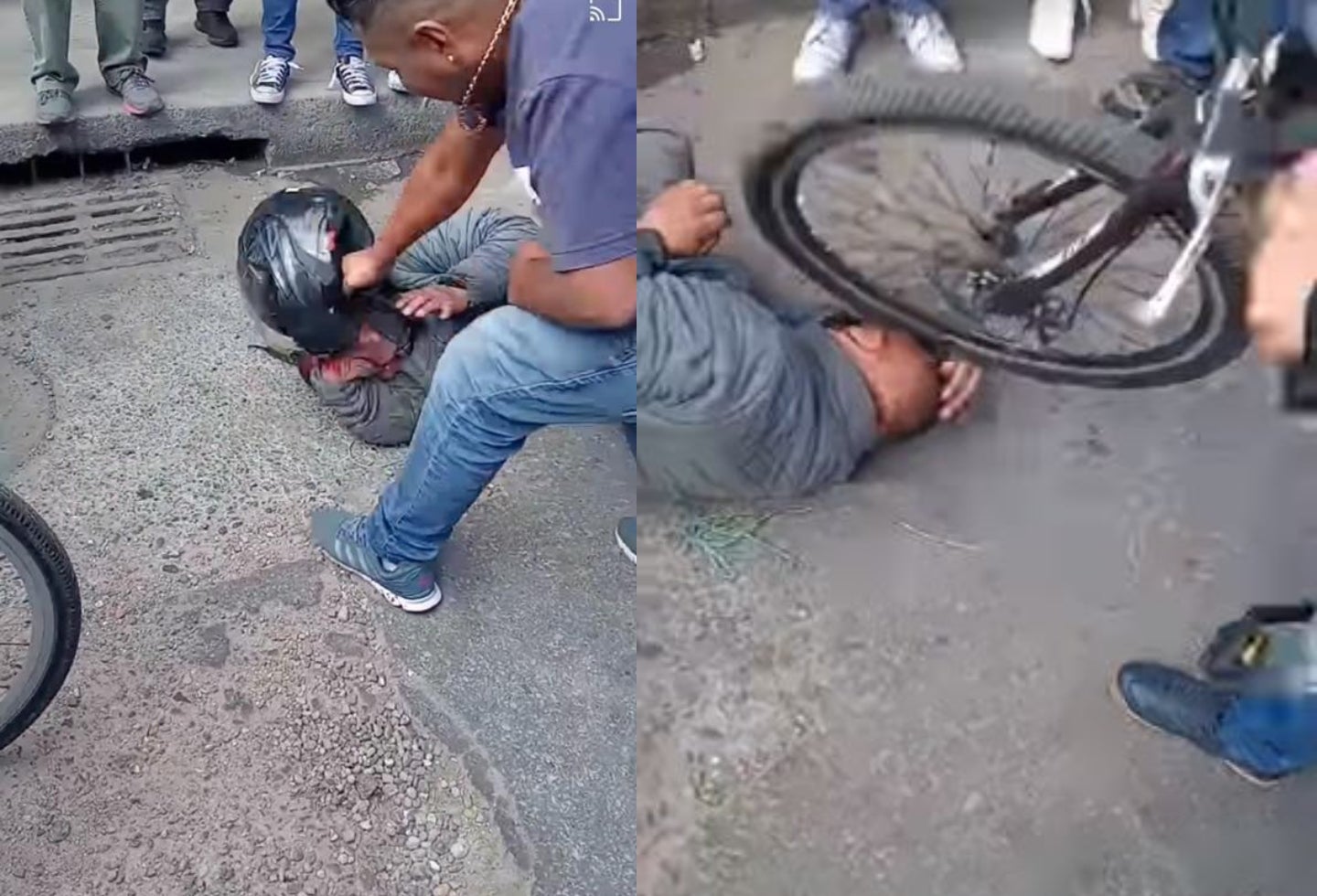 Golpiza a ladrón de celulares en Bosa