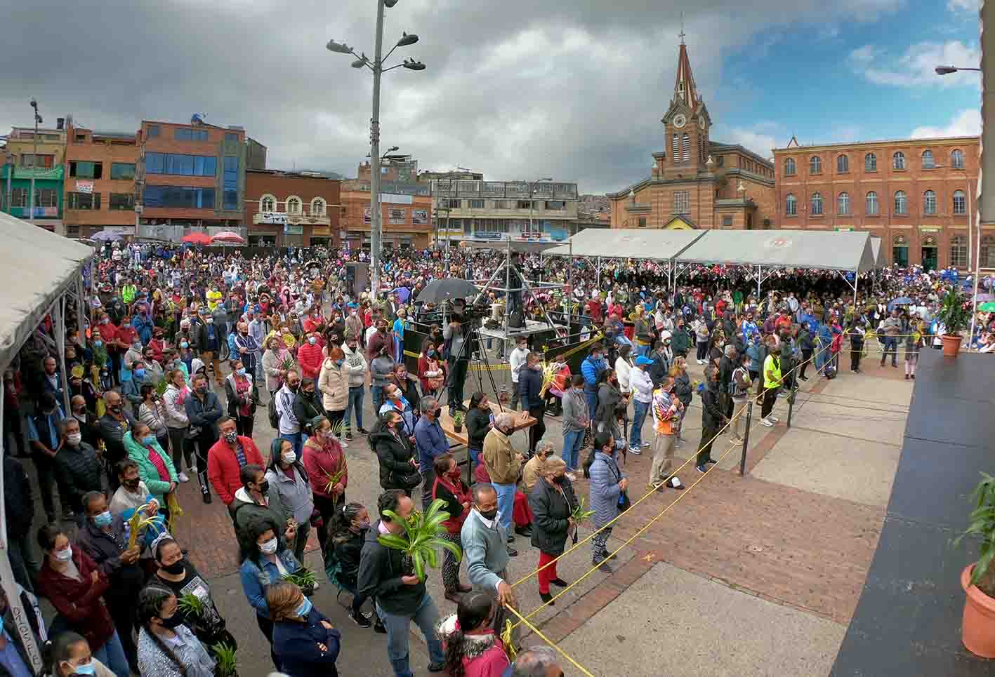 Domingo de Ramos / Iglesias de Bogotá / Semana Santa