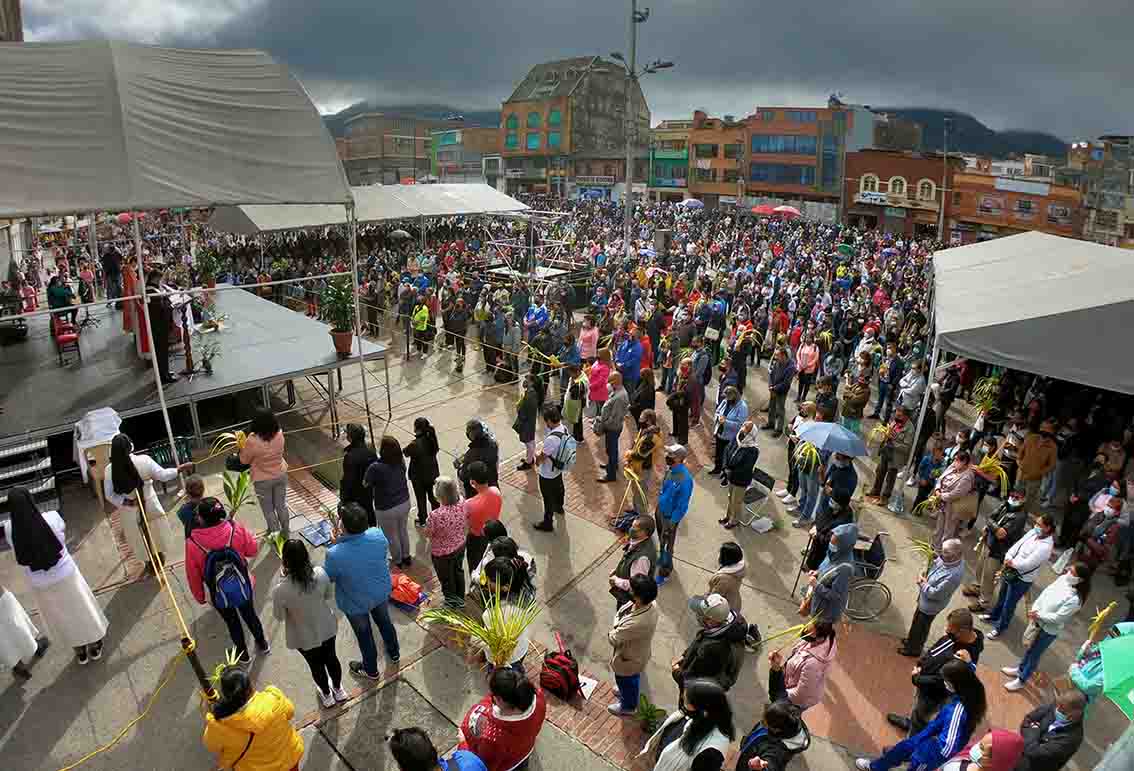 Domingo de Ramos / Iglesias de Bogotá / Semana Santa