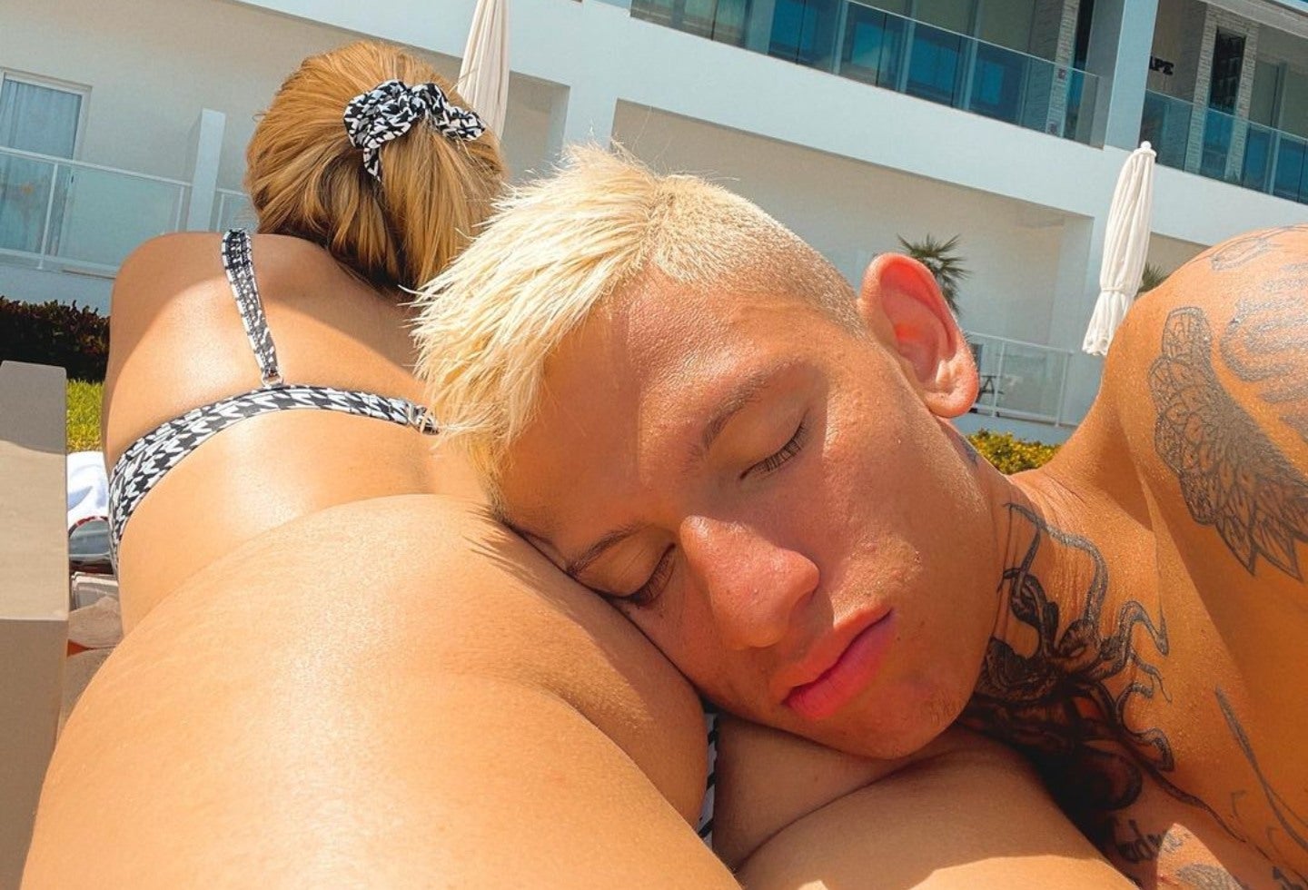 La Liendra y sus fotos con Dani Duke