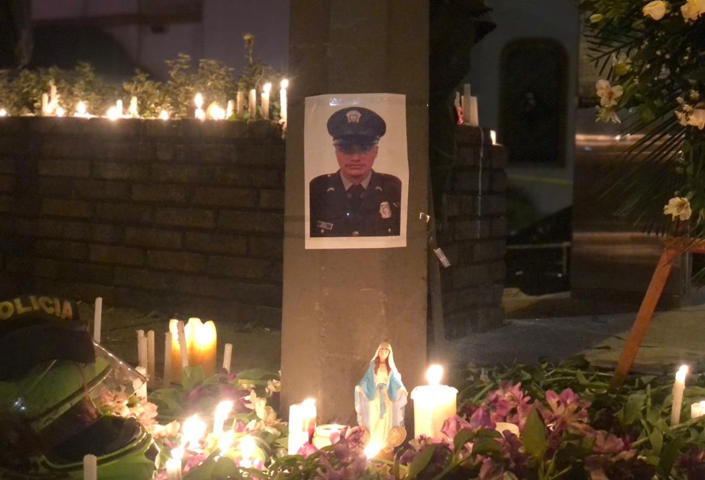 Muerte del patrullero Edwin Caro en medio de balacera en Bogotá