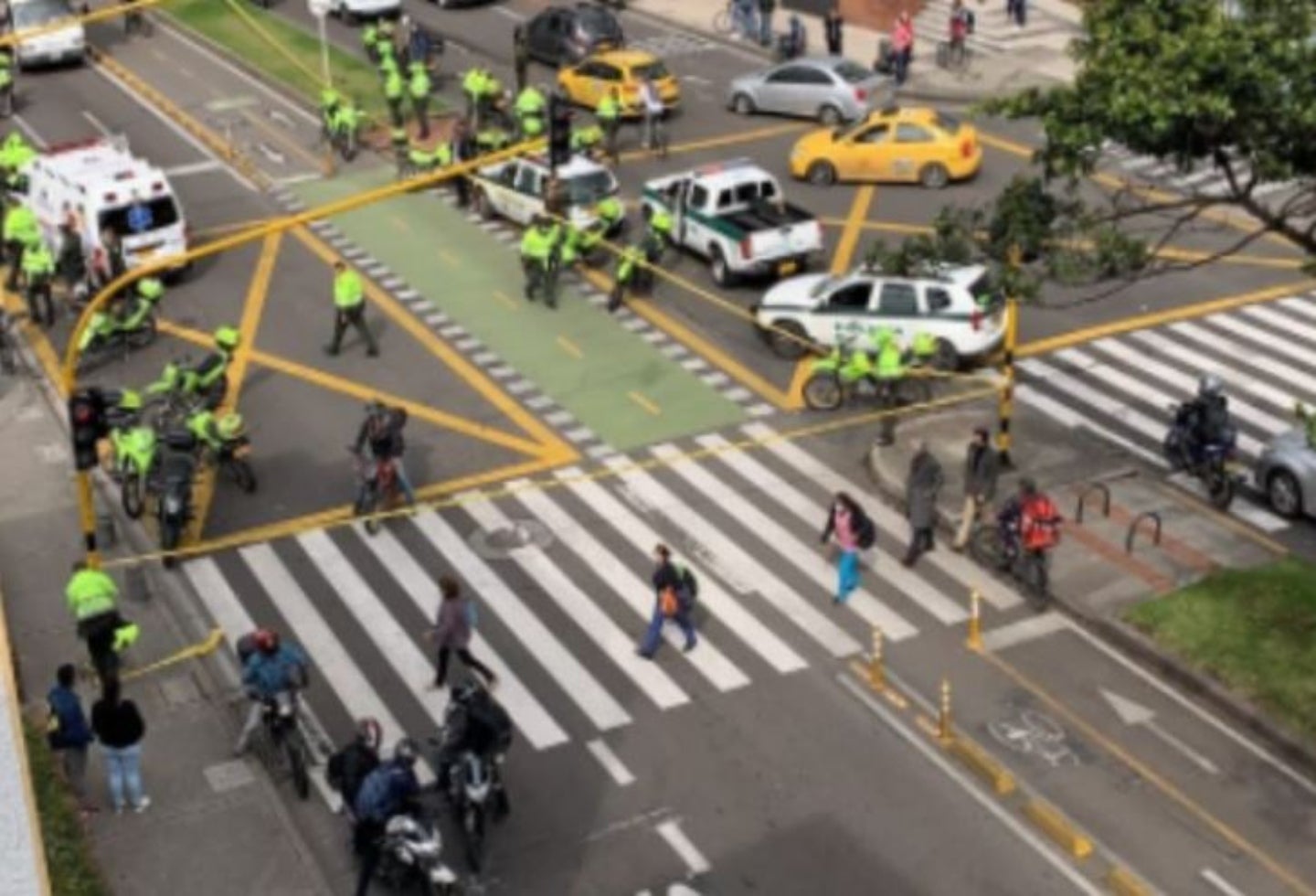 Policía muere por balacera en norte de Bogotá