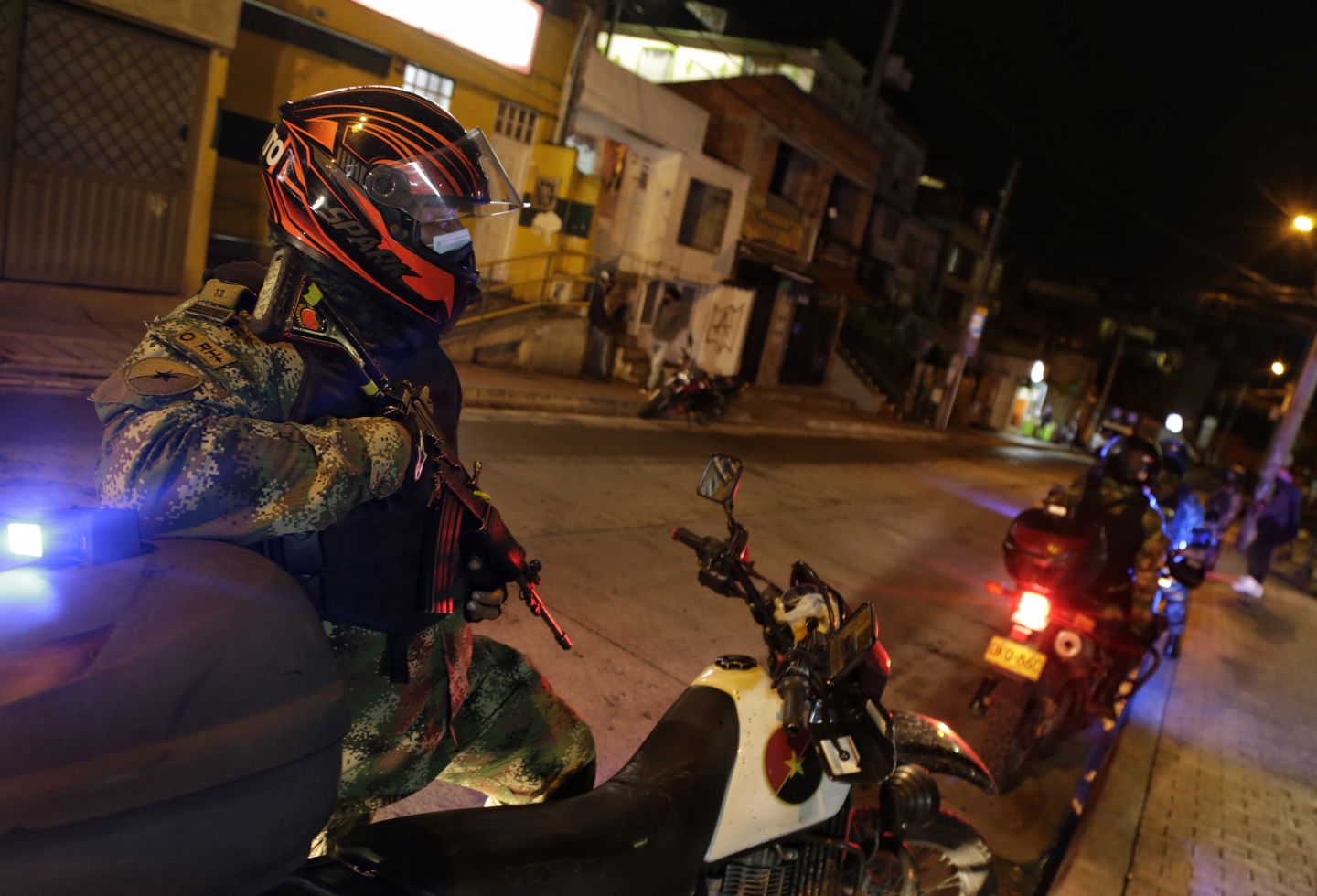 Toque de queda en Bogotá