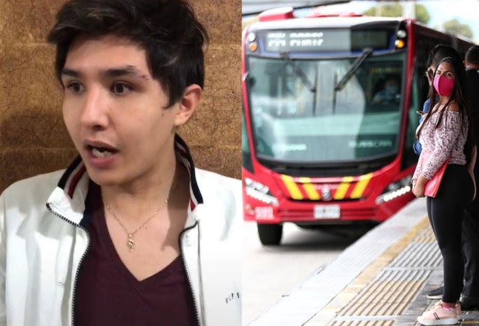 Transmilenio en Colombia visto por un mexicano