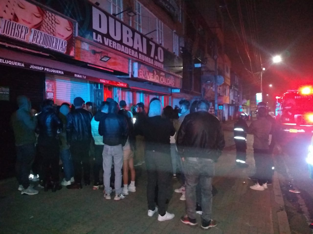 Fiesta clandestina en Bosa