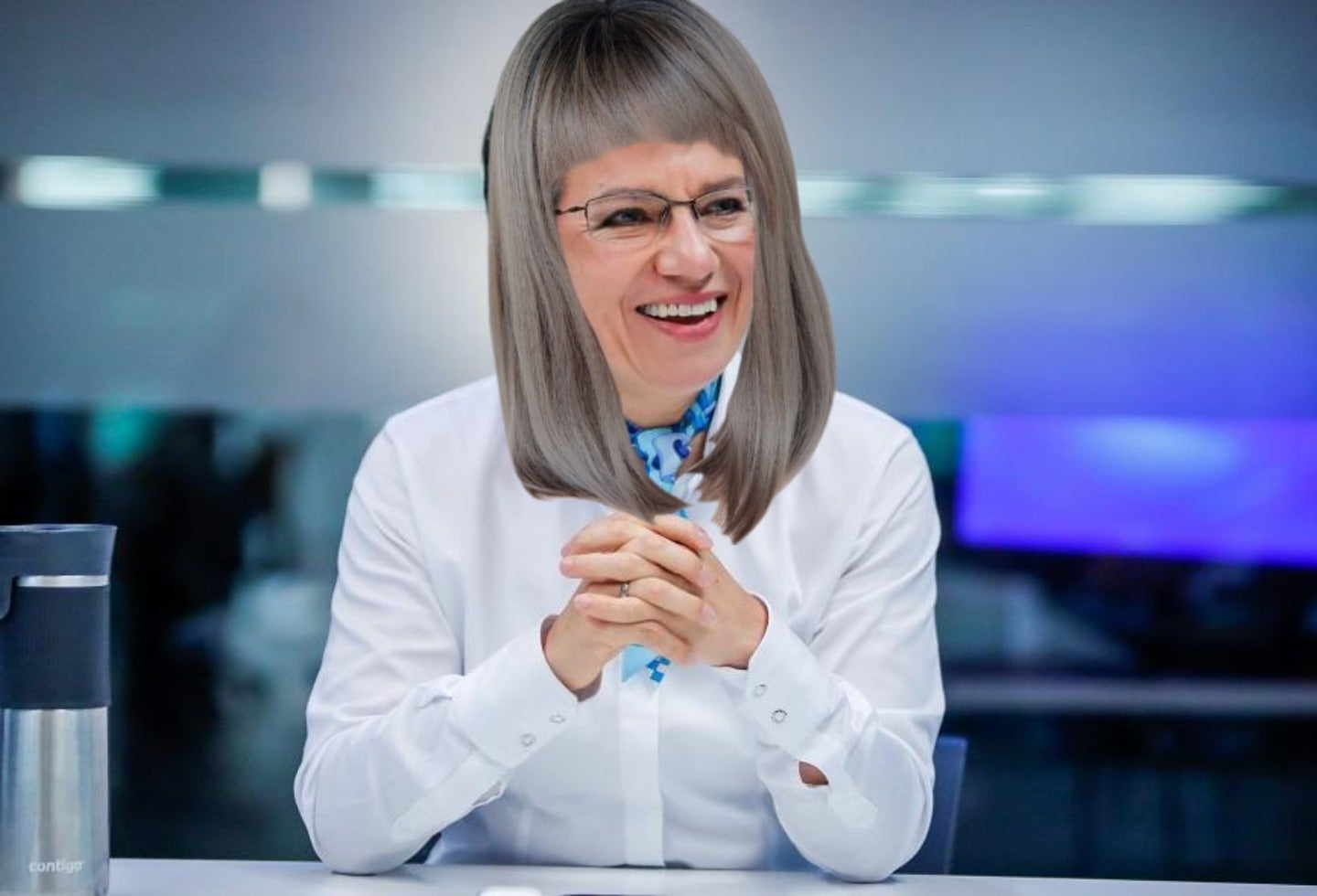 Claudia López y la keratina