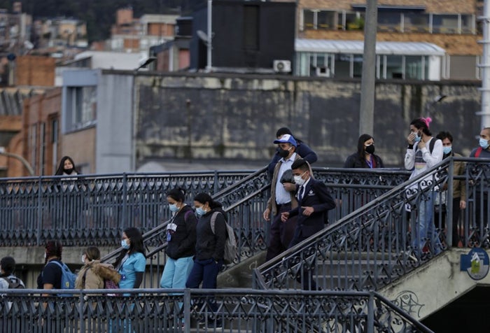 Bogotá se encuentra en medio de restricciones 4x3 por el coronavirus