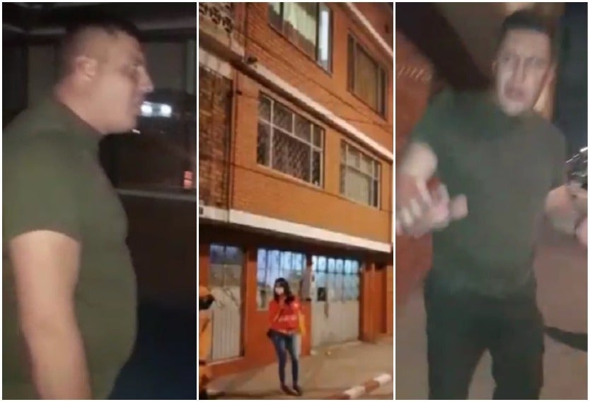 Policías en fiesta clandestina