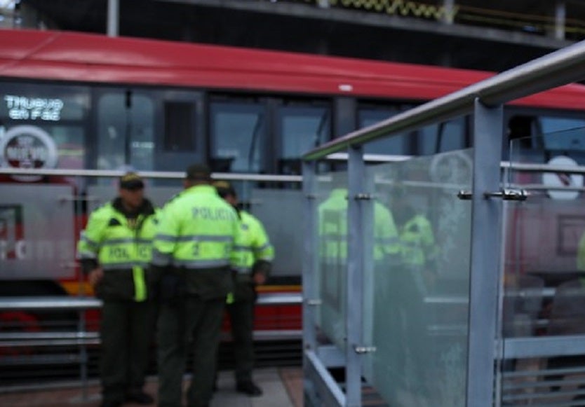 Policías de Transmilenio