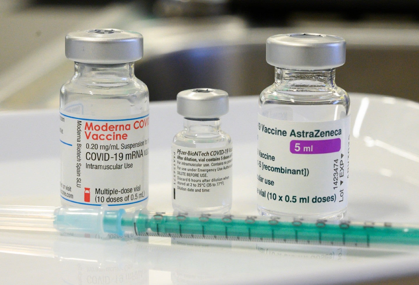 Vacunas contra coronavirus: Moderna, Pfizer y AstraZeneca