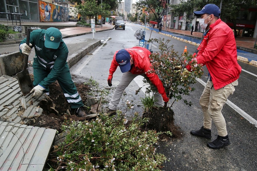 Vandalismo en paro nacional 28 de abril