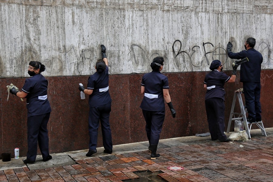 Vandalismo en paro nacional 28 de abril