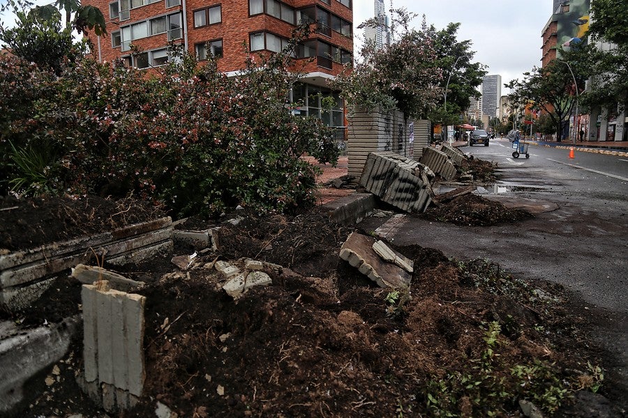 Vandalismo en paro nacional 28 de abril