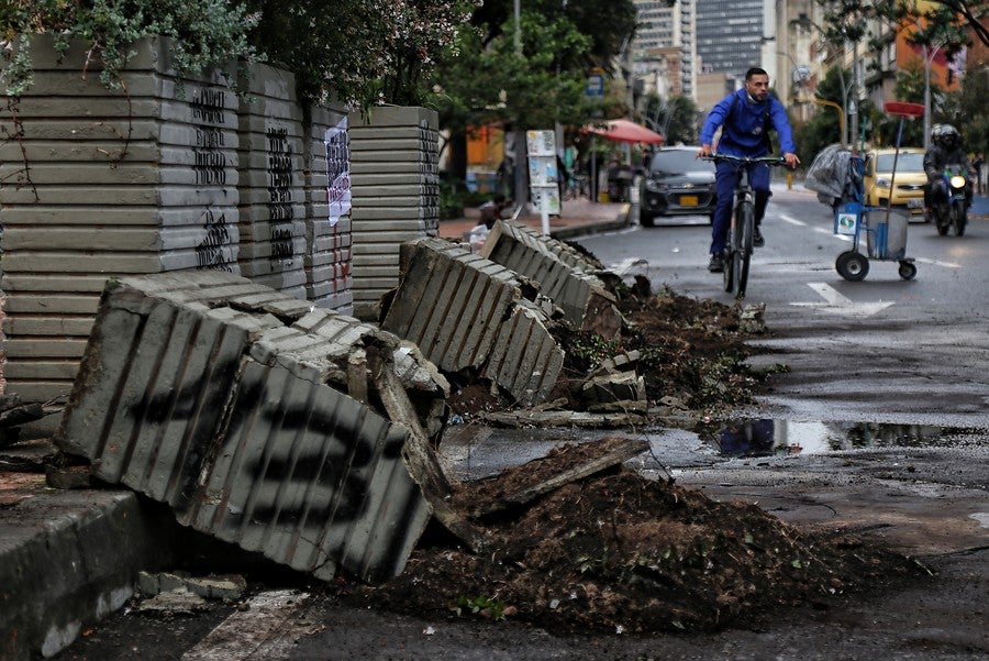 Vandalismo en paro nacional 28 de abril