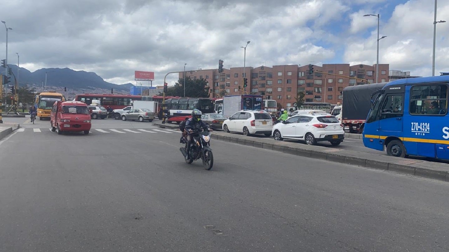 Protesta en la Av. NQS