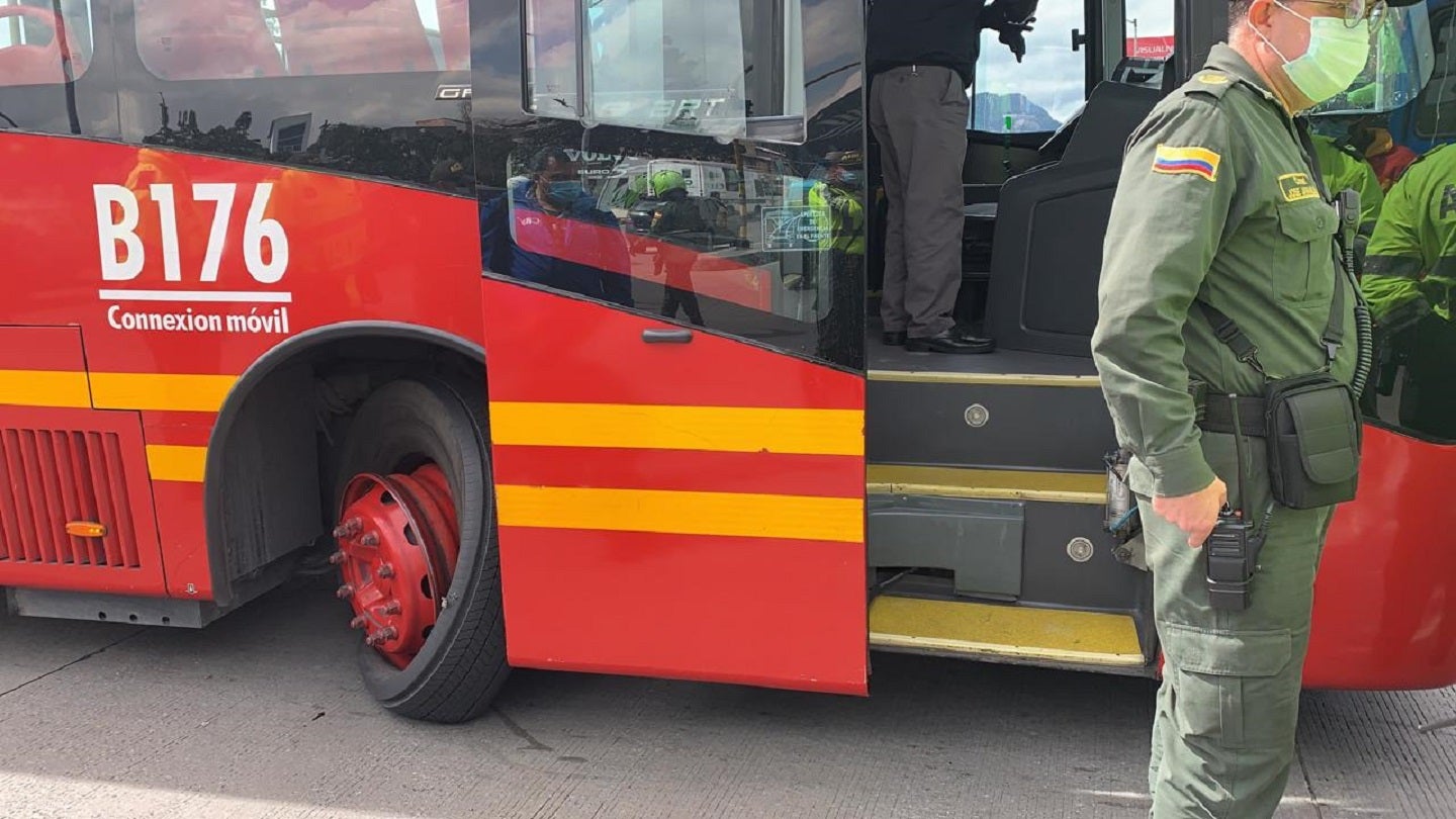 Protesta en la Av. Nqs