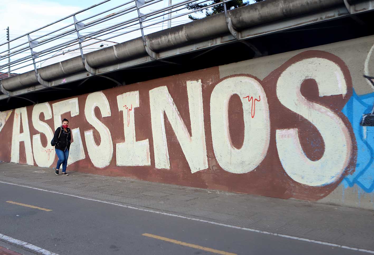 Bloqueos en Bogotá - Paro nacional
