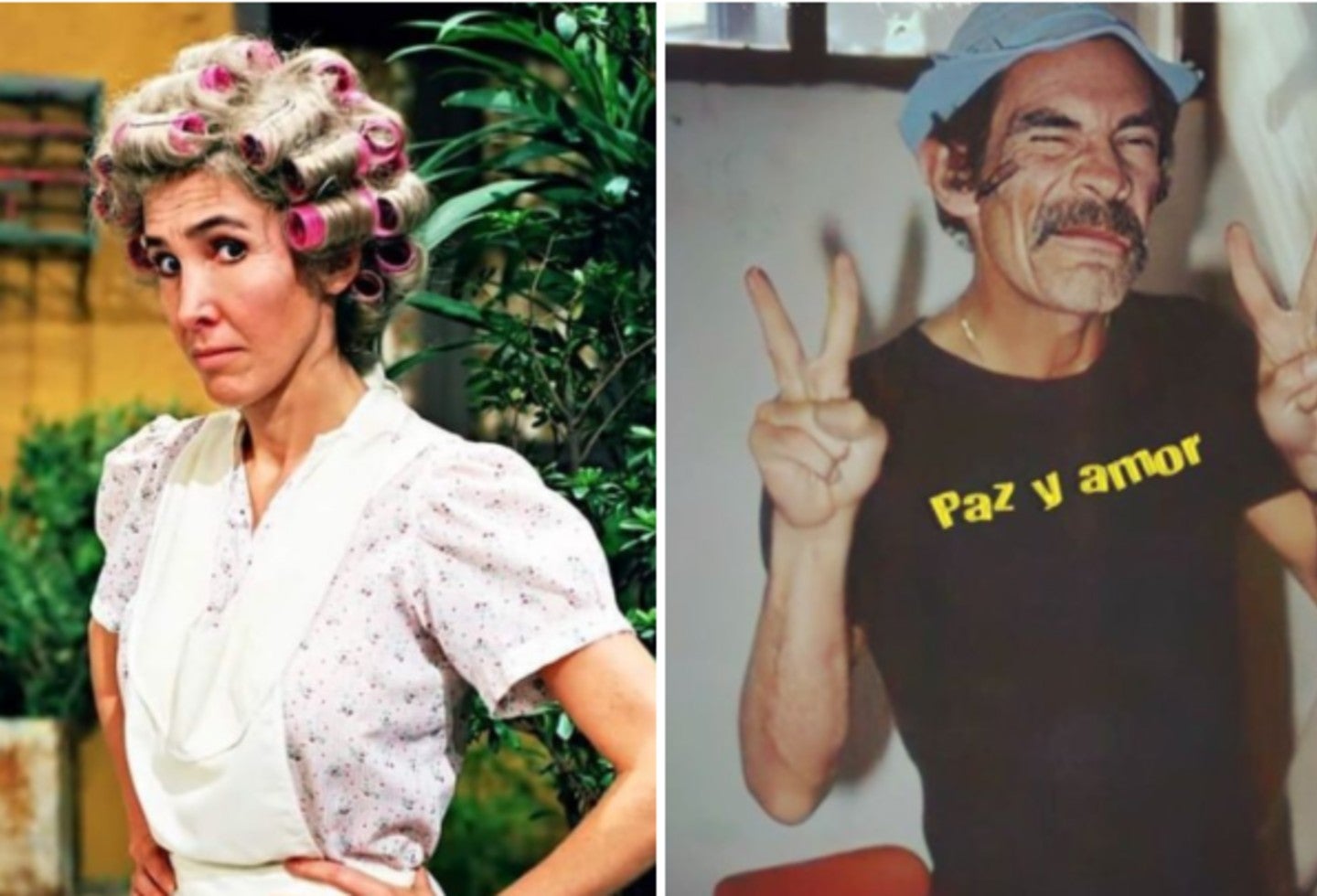 Doña Florinda y Don Ramón