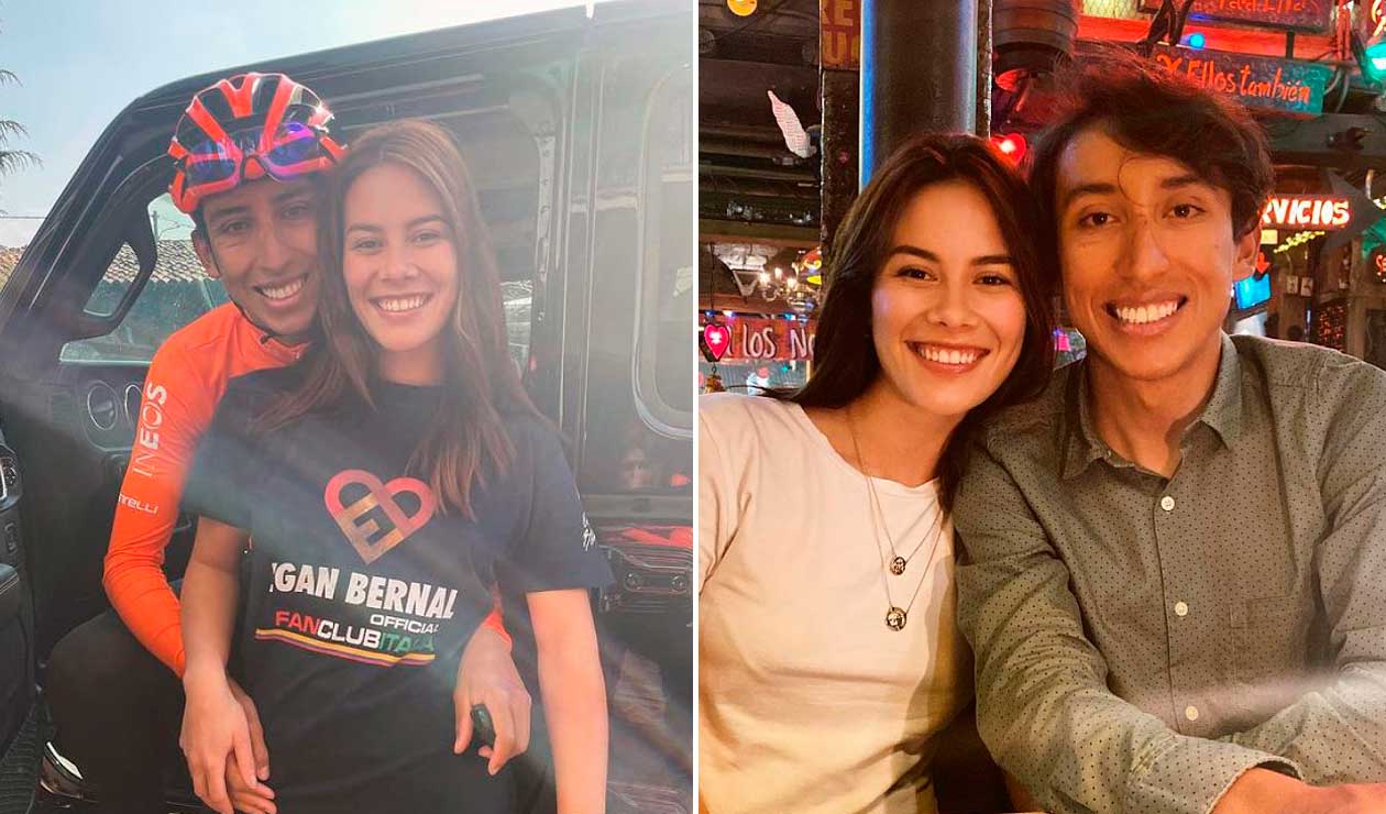 Egan Bernal, María Fernanda Motas