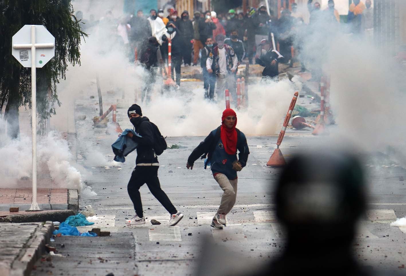 Protestas en Cundinamarca