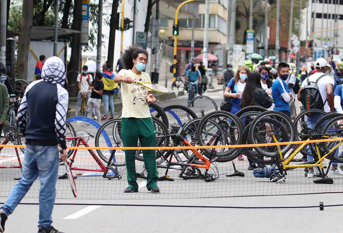 Protestas en Bogotá - bloqueos en Bogotá 12 de mayo