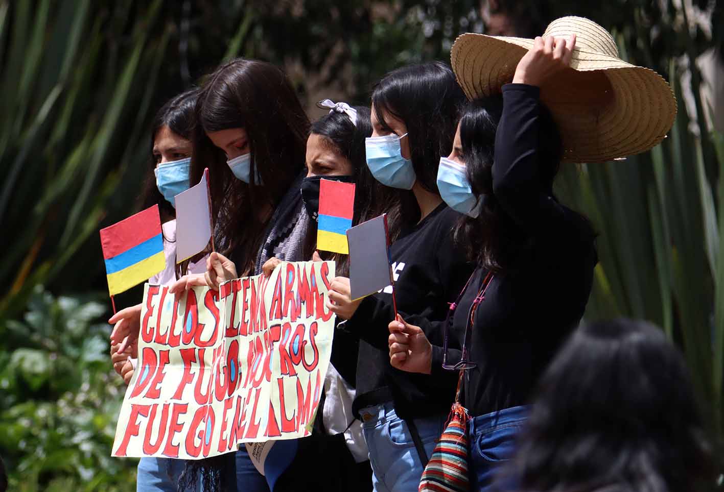 Protestas en Bogotá - bloqueos en Bogotá 12 de mayo