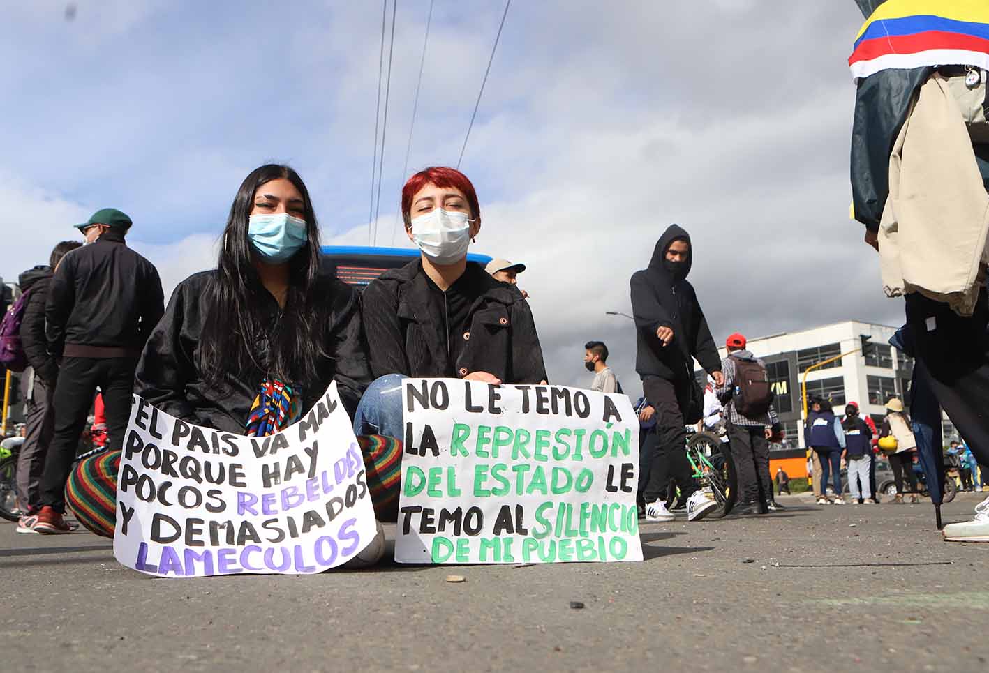 Protestas en Bogotá - bloqueos en Bogotá 12 de mayo